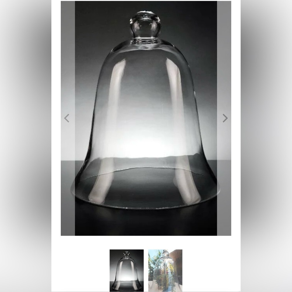 Quick Candles Richland Thick Glass Bell Jar